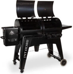 Pit Boss Pelletgrill Navigator 1230 - Kombinationsgrill Mit Gasgrill