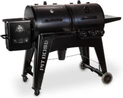 Pit Boss Pelletgrill Navigator 1230 - Kombinationsgrill Mit Gasgrill -Flammengrill Pit Boss Pelletgrill Kombigrill Navigator 1230