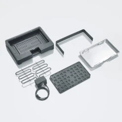 Severin Elektrogrill Mit Grillplatte Und Untergestell - 2.200 Watt -Flammengrill Severin Elektro Standgrill PG8568 zerlegt