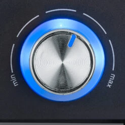 Severin Elektrogrill Mit Grillplatte Und Untergestell - 2.200 Watt -Flammengrill Severin Elektrogrill Regler blau 1