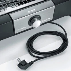 Severin Elektrogrill SENOA Boost S - Boost Zone 500°C - Mit Untergestell - 3.000 W -Flammengrill Severin Senoa boost s stand PG8117 Stromkabel