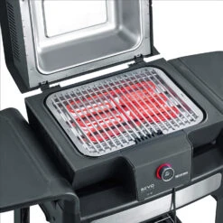 Severin Elektrogrill SEVO Smart Control GTS - Boost Zone 500°C - Mit Deckel Und Grillwagen - 3.000 W - Inkl. Grillfürst Premium Grillbesteck Set, Premium Grillbürste Und Grillspieße 4er Set 20 Severin Elektrogrill SEVO Smart Control GTS - Boost Zone 500°C - Mit Deckel Und Grillwagen - 3.000 W - Inkl. Grillfürst Premium Grillbesteck Set, Premium Grillbürste Und Grillspieße 4er Set -Flammengrill Severin Sevo Smart Control GTS PG8139 BoostZone 1