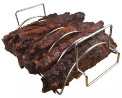 Grillfürst 2in1 Rippchenhalter Und Bratenkorb Edelstahl 7 Grillfürst 2in1 Rippchenhalter Und Bratenkorb Edelstahl -Flammengrill Spare Ribs 2in1 Rippchenhalter Bratenkorb