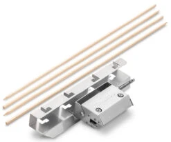 Thüros Fisch Grill Set Mit Flammlachs- Und Steckerlfischhalter -Flammengrill Thueros Steckerlfischhalter SFH4E