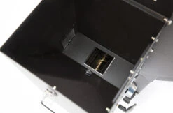 GMG Pelletgrill Ledge Prime Schwarz WiFi, Mit Klappbarer Frontablage -Flammengrill gmg ledge pelletgrill foerderschnecke