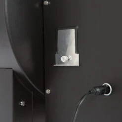 GMG Pelletgrill Ledge Prime Schwarz WiFi, Mit Klappbarer Frontablage -Flammengrill gmg ledge pelletgrill pelletablass