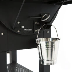 GMG Pelletgrill Peak Prime Schwarz WiFi, Mit Klappbarer Frontablage -Flammengrill gmg peak pelletgrill fettauffang 1