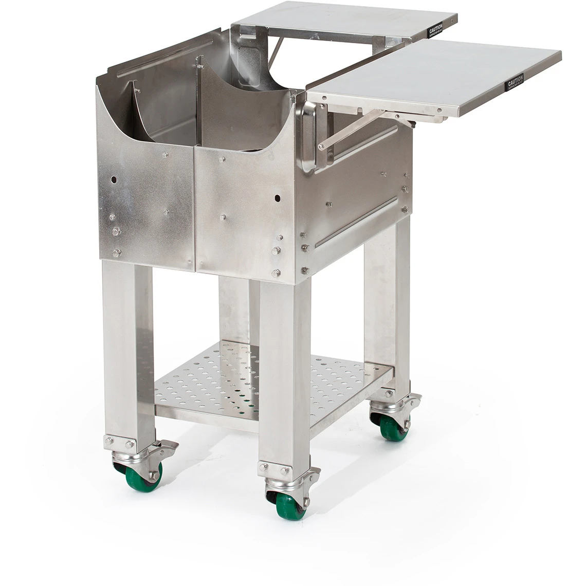 GMG Unterbau Für Pelletgrill Trek, Edelstahl Mit Front- Und Seitenablage 4 GMG Unterbau Für Pelletgrill Trek, Edelstahl Mit Front- Und Seitenablage – Bild 4