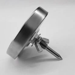 Deckelthermometer Grillfürst - Grill Thermometer Therm260 (Therm 260) -Flammengrill grillfuerst deckelthermometer seitlich