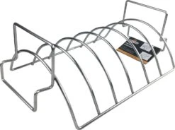 Grillfürst 2in1 Rippchenhalter Und Bratenkorb Edelstahl