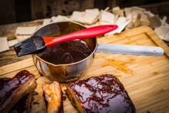 Grillfürst Marinierset Mit Topf Und Pinsel -Flammengrill grillfuerst set saucentopf silikonpinsel 17 17