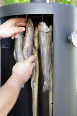 Grillfürst Smoker ST18 -Flammengrill grillfuerst smoker gf st18 raeucherturm