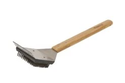 Monolith Holz Grillbürste Mit Edelstahlborsten 45,5 Cm