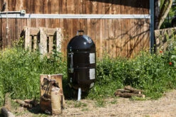 Napoleon Apollo 3 In 1, Watersmoker Und Holzkohle Kugelgrill, Ø 50cm AS300K -Flammengrill napoleon apollo smoker raeuchern as300k 1