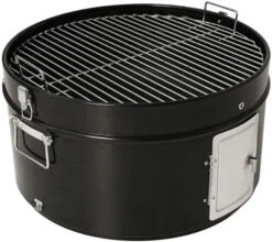 Napoleon Apollo 3 In 1, Watersmoker Und Holzkohle Kugelgrill, Ø 50cm AS300K -Flammengrill napoleon apollo smoker zwischenring as300k 1