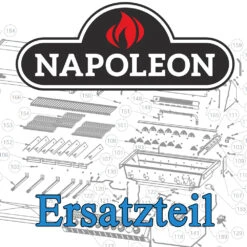 Napoleon Edelstahl Rost Für BIB18PB Einbau Power Wokbrenner -Flammengrill napoleon ersatzteil 9