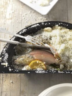 Outdoorchef Gourmet Halbmond Kochset / Grillschalen Porzellanemailliert / 2 Teilig -Flammengrill outdoorchef gourmet halbmond 18 211 72 f