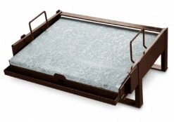 Palazzetti Zubehör: Specksteinplatte Mit Gestell 51 X 42 Cm