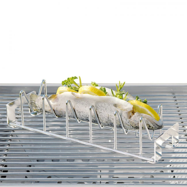 Thüros Edelstahl Spareribs Halter Und Fischbräter 2 Thüros Edelstahl Spareribs Halter Und Fischbräter – Bild 2